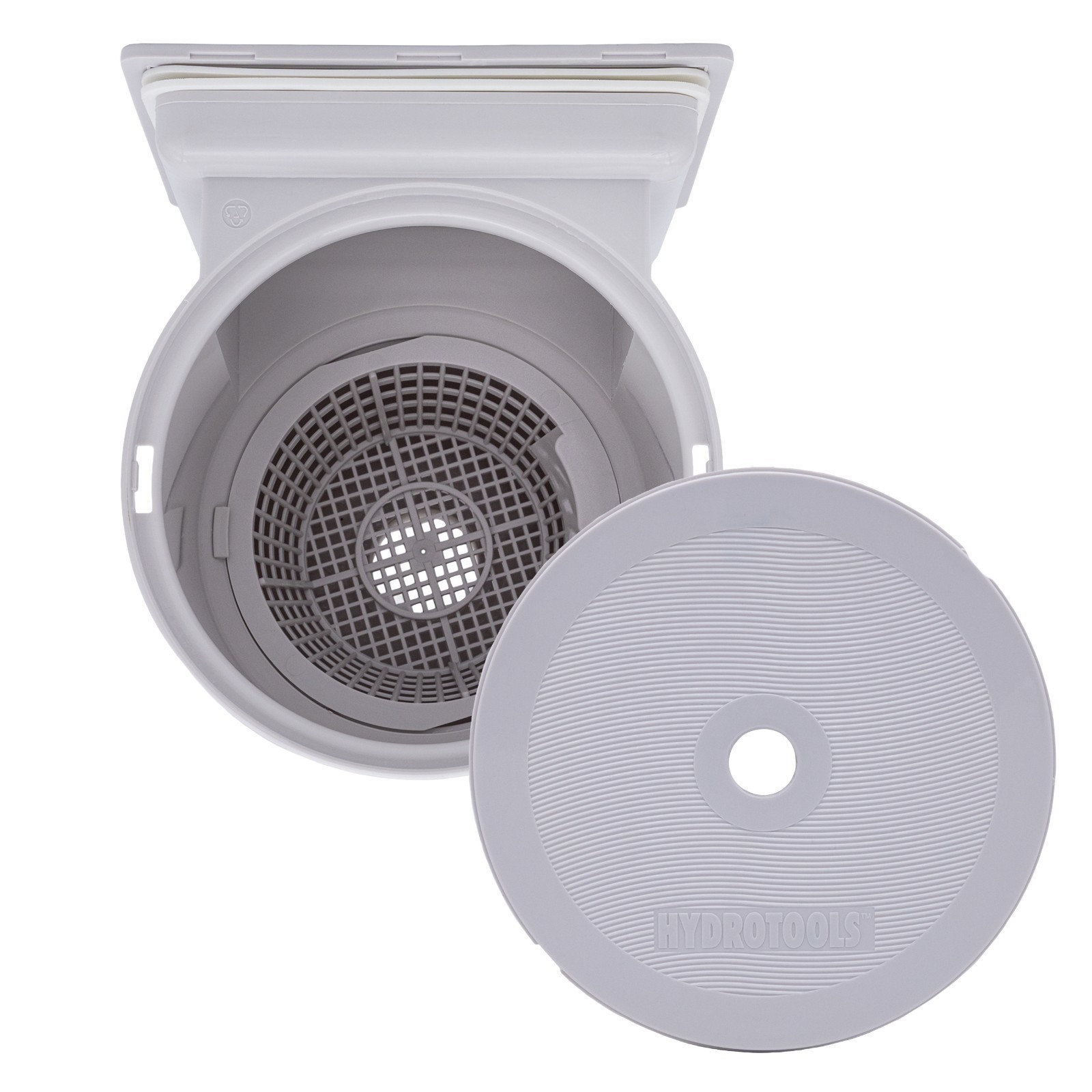Hydro Tools 8940 Standard ABS Thru-Wall Pool Skimmer