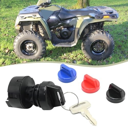 4110264 Ignition Key Switch 4 Pin, Replacement for Polaris ATV Sportsman 335