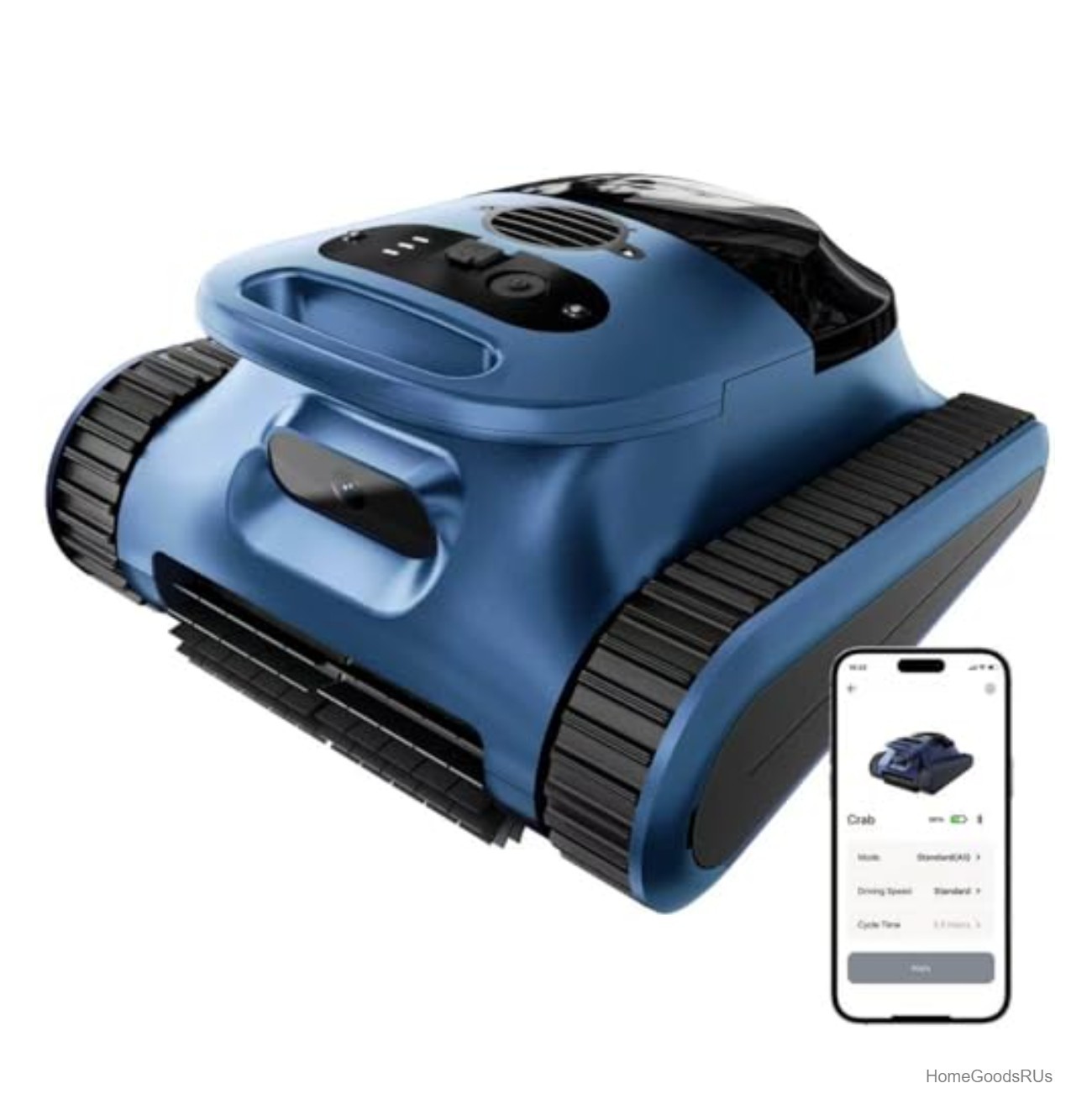 Robotic Pool Cleaner 45000Pa Suction 180W Brushless Cordless Wall Climbing 2150