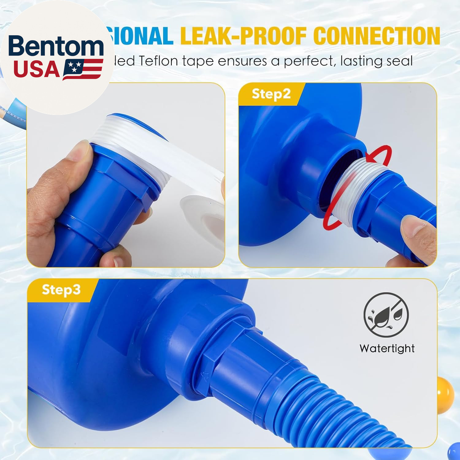 Above Ground Pool Skimmer, Heavy Duty Through-Wall Mount Pool Skimmer Kit with A