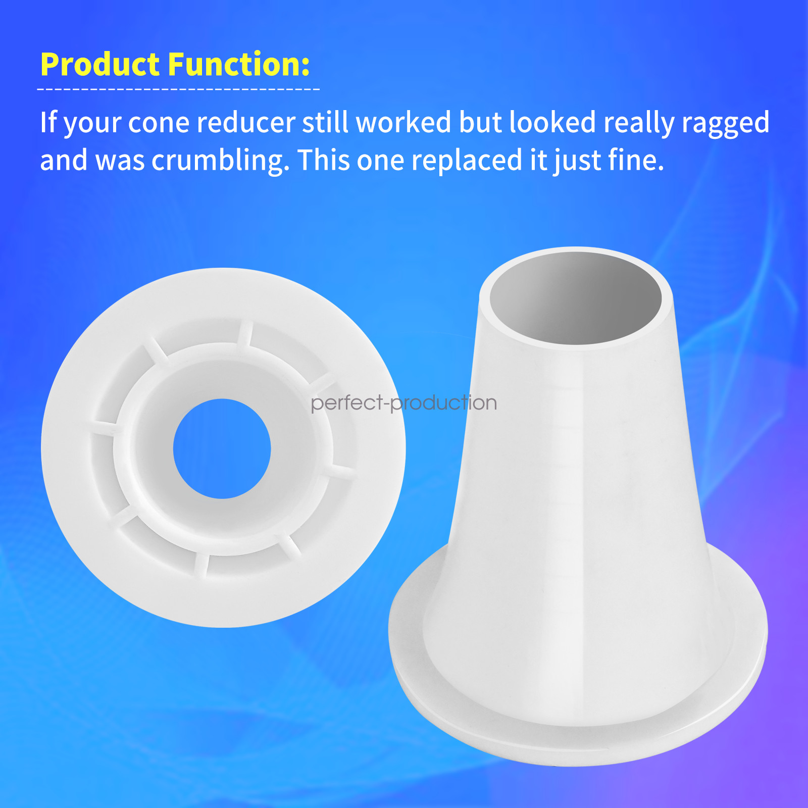 GW9015 Reducer Cone for Kreepy Krauly Great White & Lil Shark & SandShark