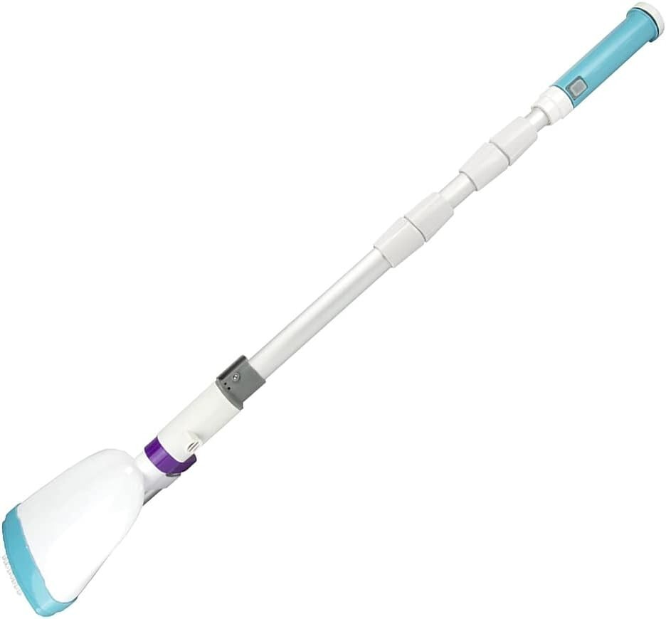 Kokido Lektra Vac K940CBX Battery Powered Swimming Pool Vacuum Broom Cleaner