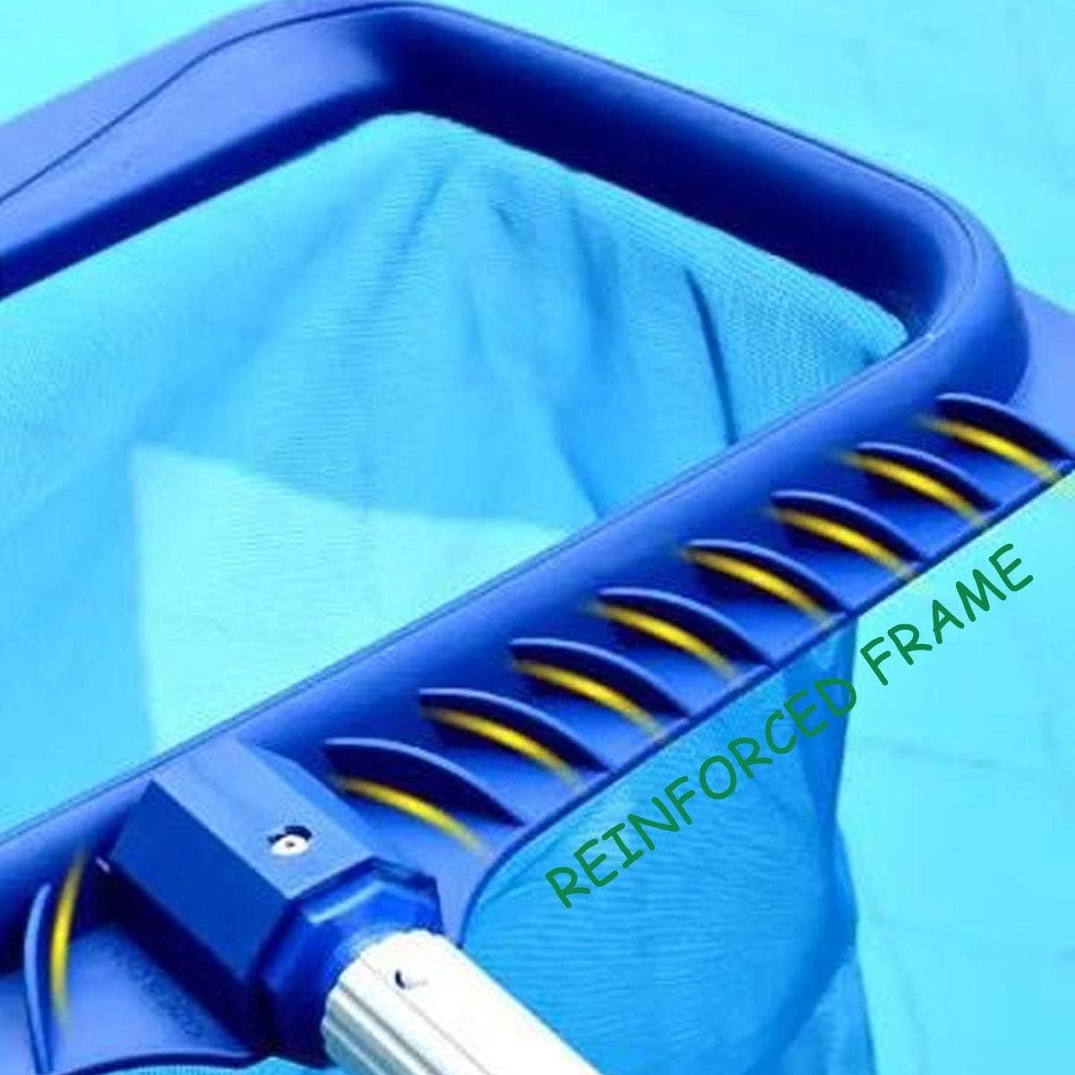 Upgraded Pool Skimmer Net with Reinforced Frame
