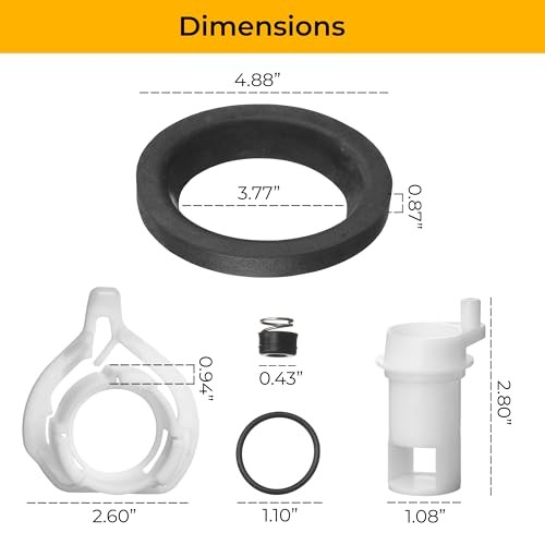 Water Valve Style II Kit Compatible Replacement for Thetford Aqua Magic 42049
