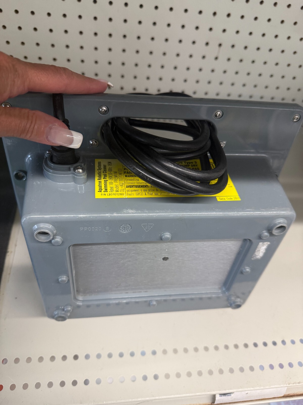 AQUABOT AQUACONTROL, WATERTECH,BRAVO, BLUE DIAMOND POWER SUPPLU AS2723000 ( USED