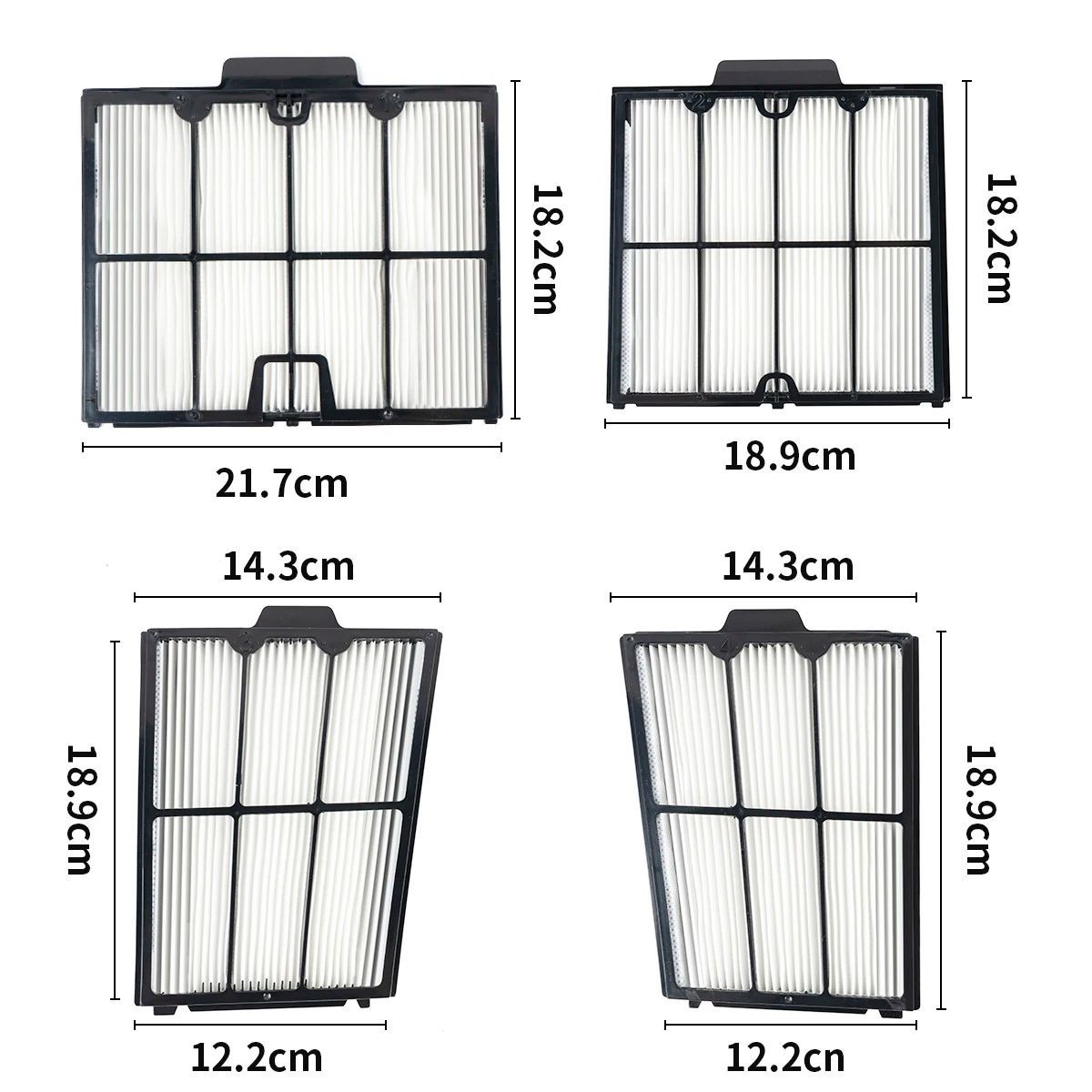 Ultra-Fine Filter Panels for Dolphin S200 S300 Proteus DX4 Active 20 Prowler 920
