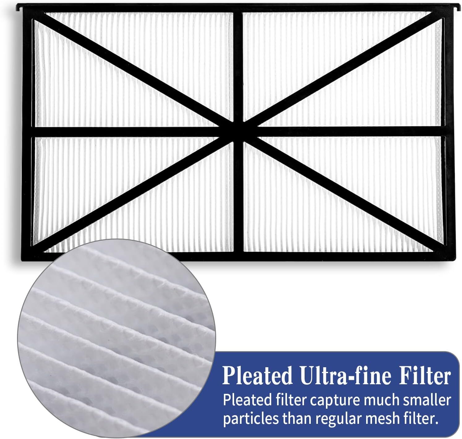 Ultra Fine Filter Compatible with TigerShark, SharkVac & black and white