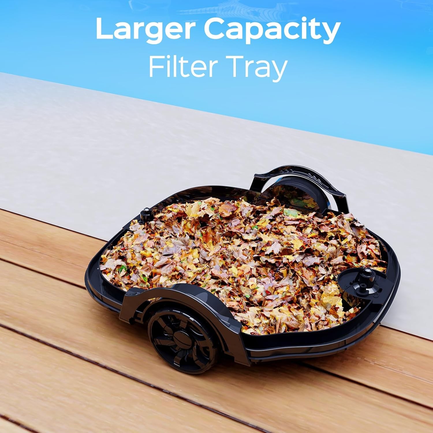 WYBOT A1 Cordless Robotic Pool Cleaner, Automatic Pool Vacuum Robot