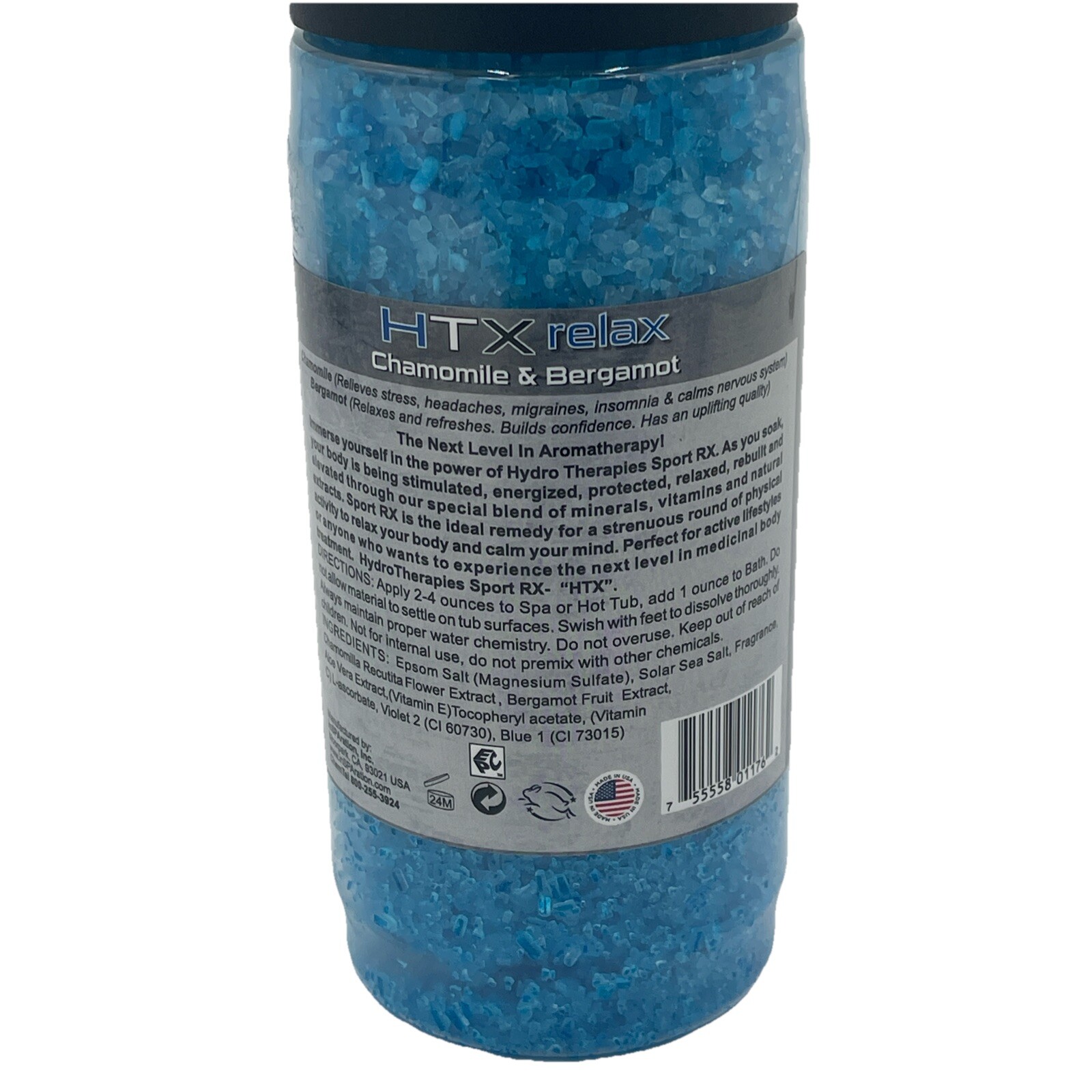 InSPAration Hydrotherapies Sport RX Chamomile & Bergamot Crystals 19 Oz Relax
