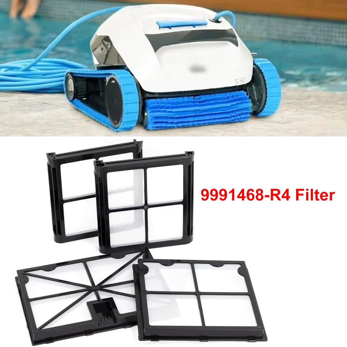 9991468-R4 Ultra Fine Filter For Dolphin Explorer E20, Nautilus CC, Echo, Encore
