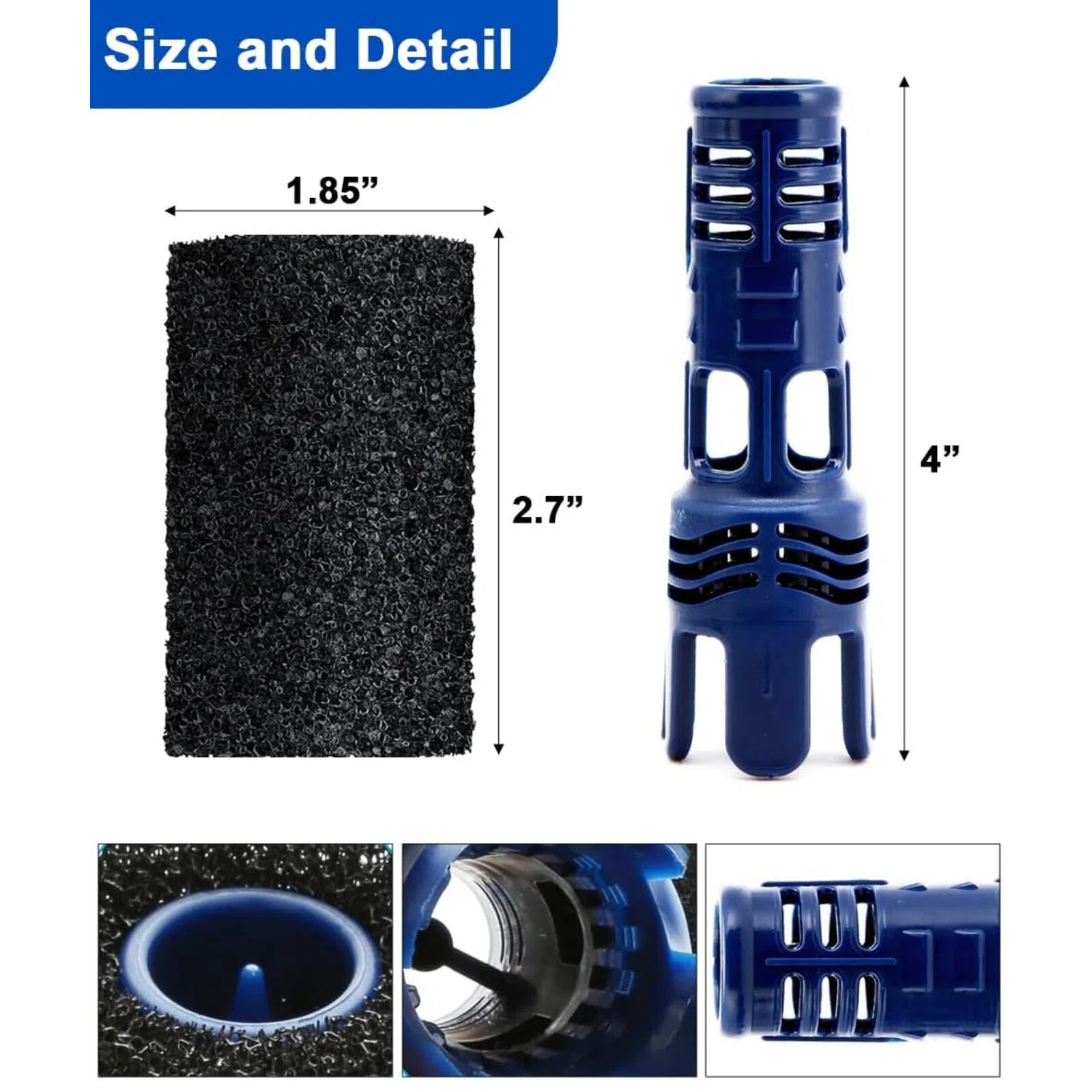 12-Pack TSP10P & 9-100-3105 Hose End Water Flow Enhancer for Polaris Cleaners