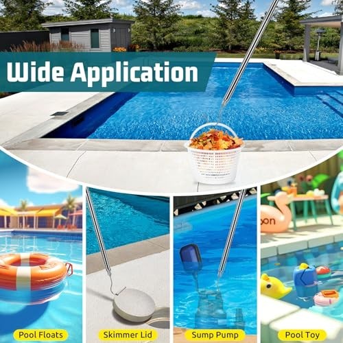 « Retrieval Hook for Robotic Pool Cleaner – 68 » Telescopic Cleaning Pole Accessor