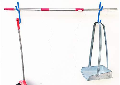 2 Pack Pool Pole Hanger for Fence Pool Equipment Hooks Tool Organizer