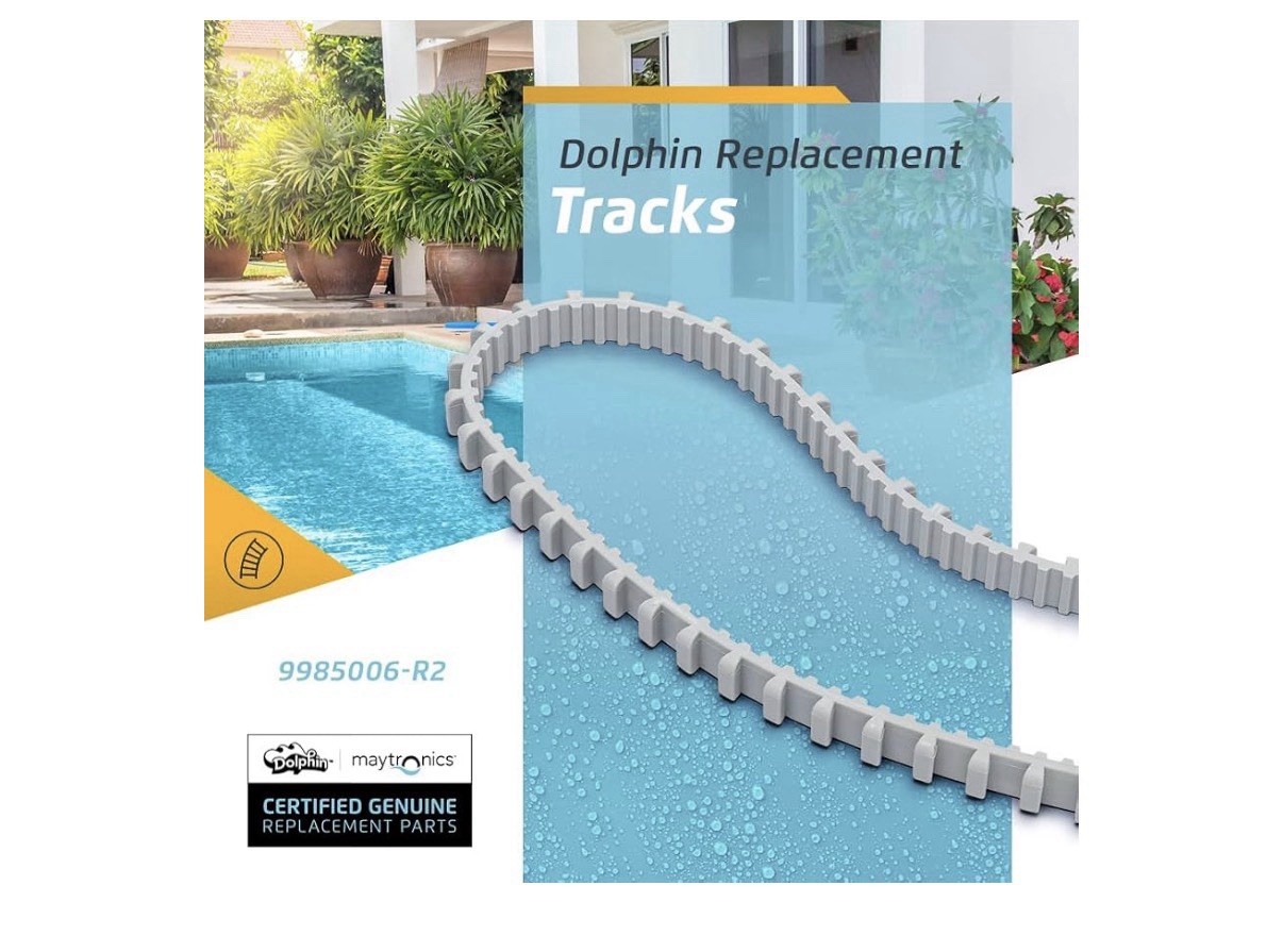 Dolphin Pool Cleaner Track Replacement – Compatible with Most MAYTRONICS Dolp…