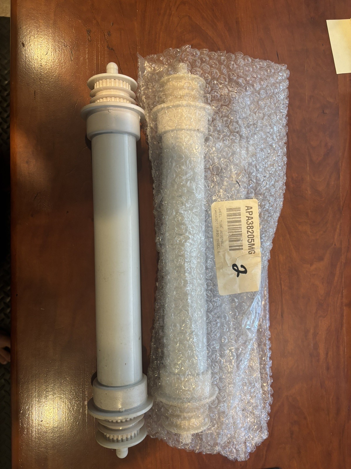 AQUABOT POOL ROBOT WHEEL TUBE ASSEMBLY ASSEMBLIES (PAIR) A38205MG A38205 OEM NEW
