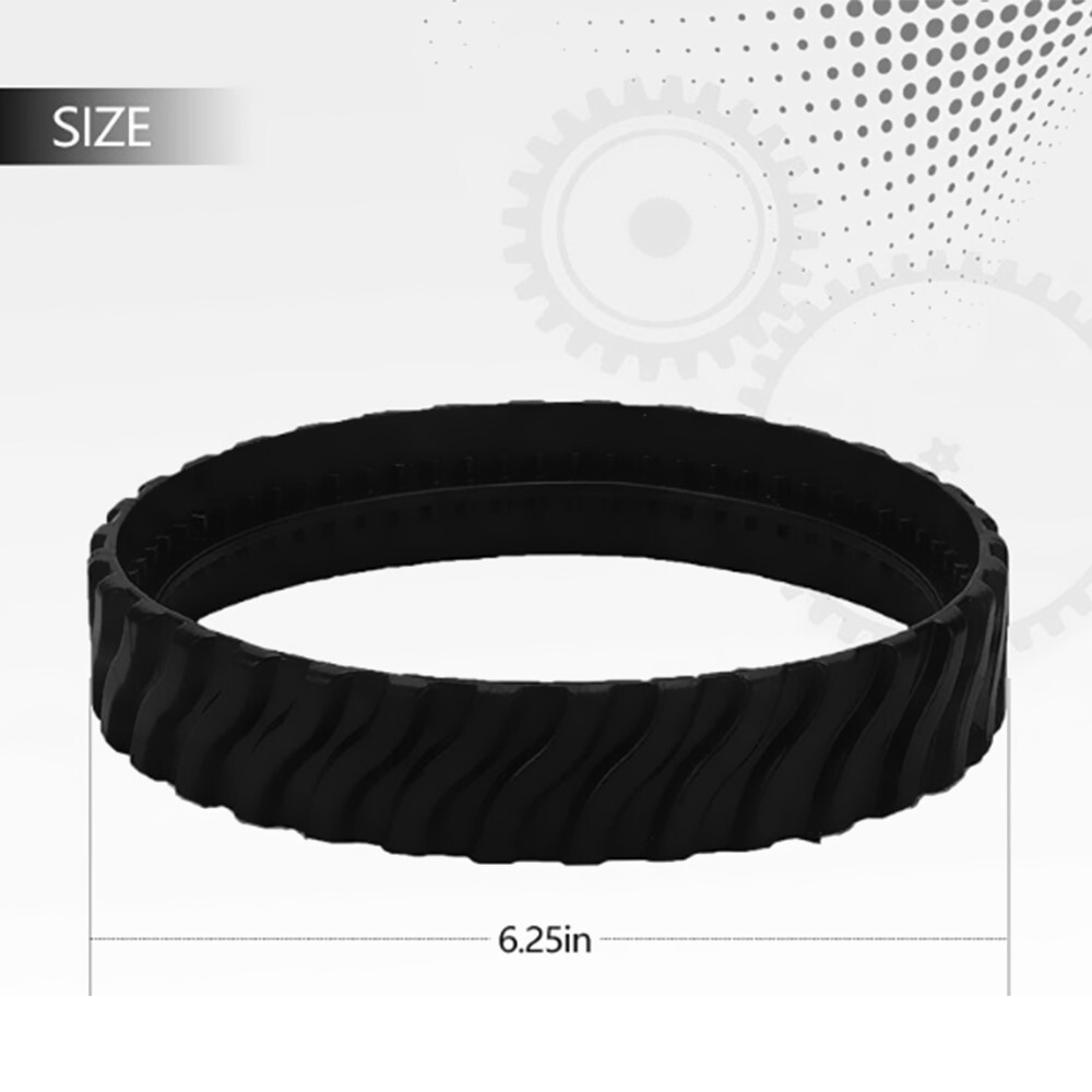 Upgraded Flexible Economical Easy to Use Pool Cleaning Tires fits Zodiac MX8 MX6