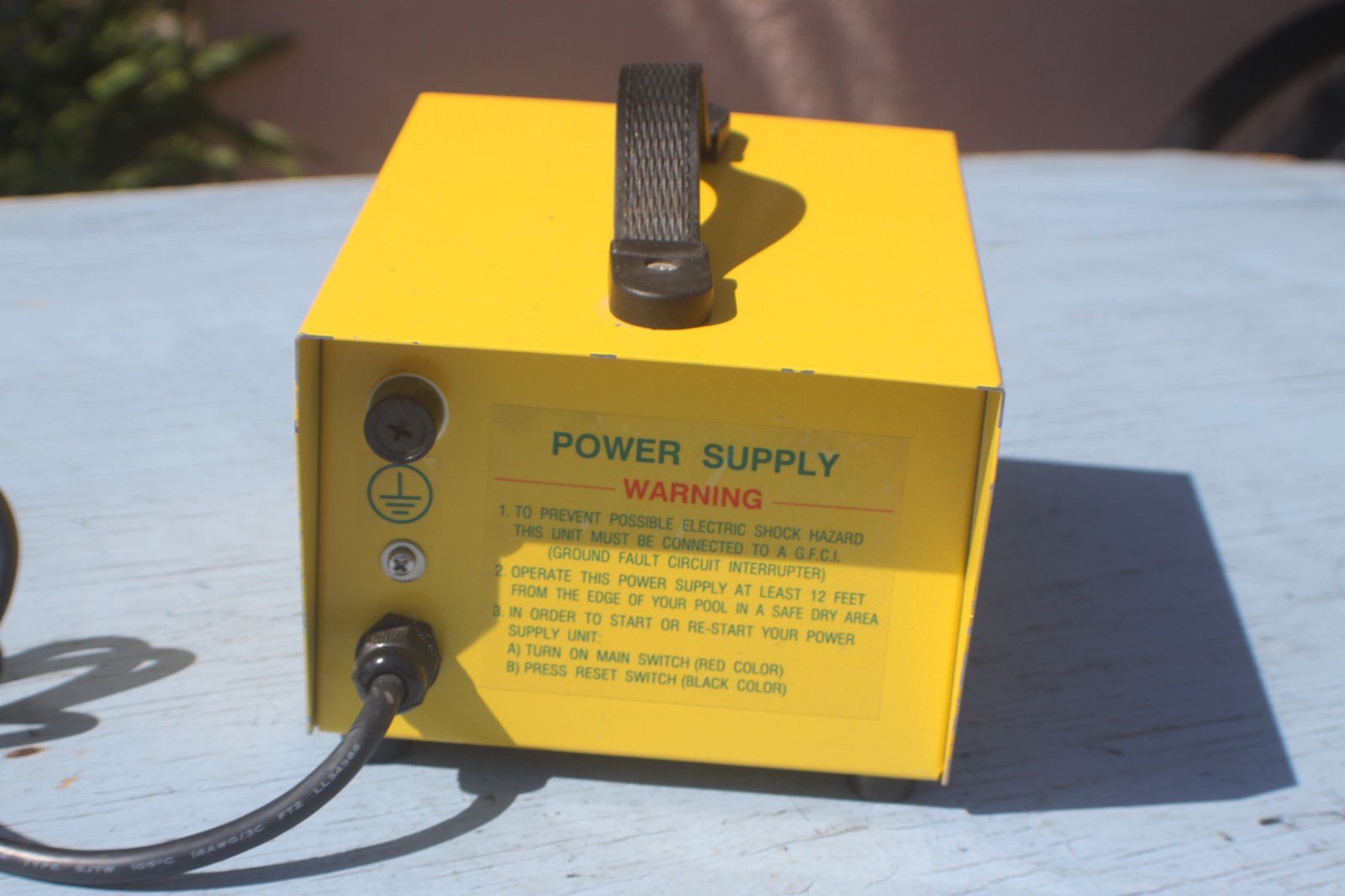 AQUA PRODUCTS – AQUABOT -POWER SUPPLY – 7176D – SUPREME- 3-PIN FEMALE – USED