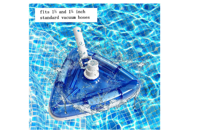 Vacuum Head Above Ground Inground Swimming Pool Fiberglass Brushes Plastic Pools