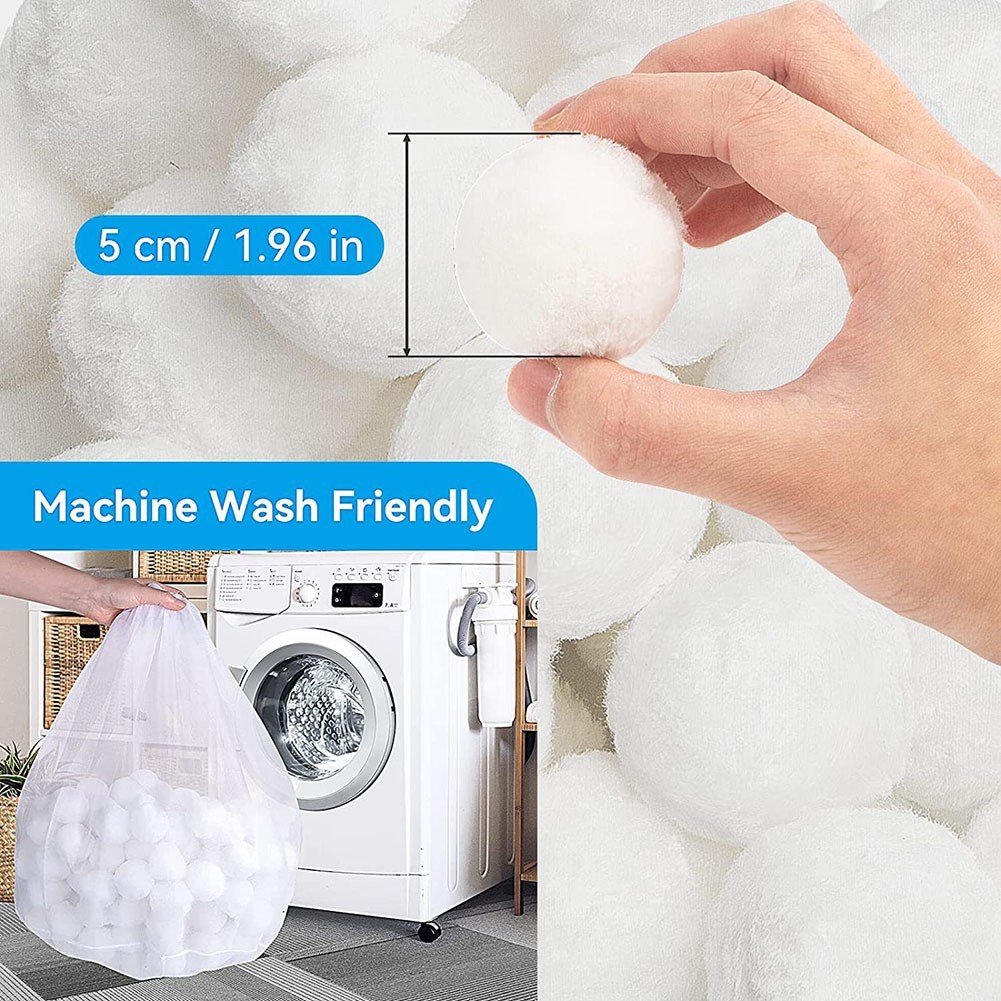 Long lasting and Easy to Maintain 5cm Pool Filter Balls for Swimming Pools