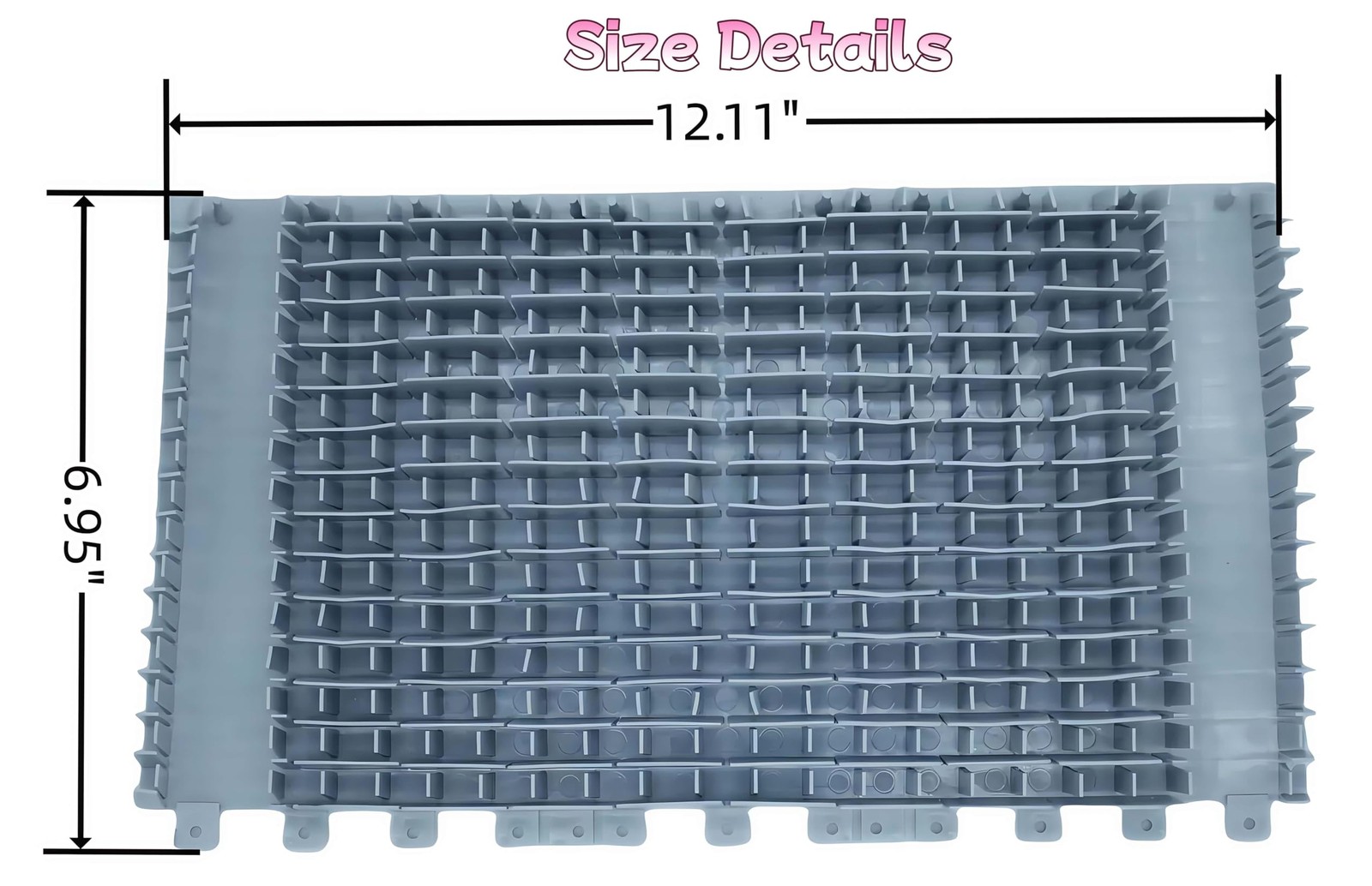 Viefow 6101641-R2 Pool Cleaner Climbing Repair Part for Dolphi-n Robotic Gray