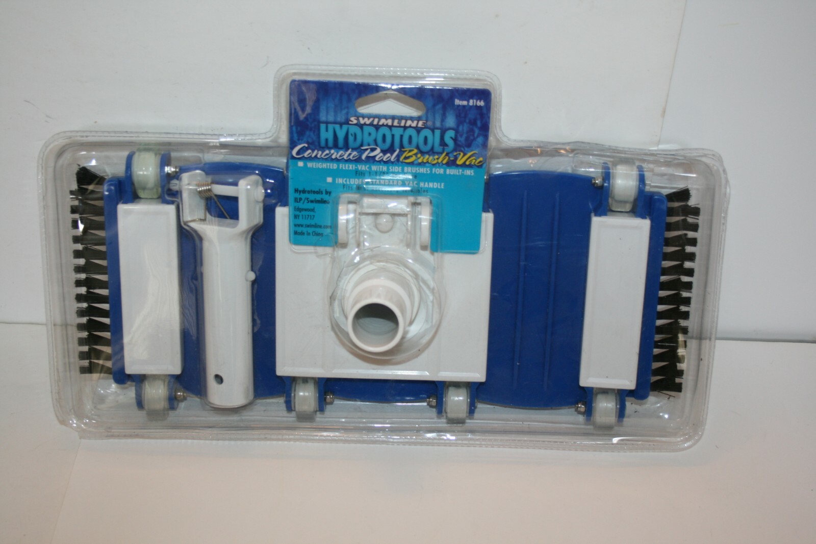 HydroTools by Swimline Weighted Flexible Pool Vacuum Head with Side Brushes 8166