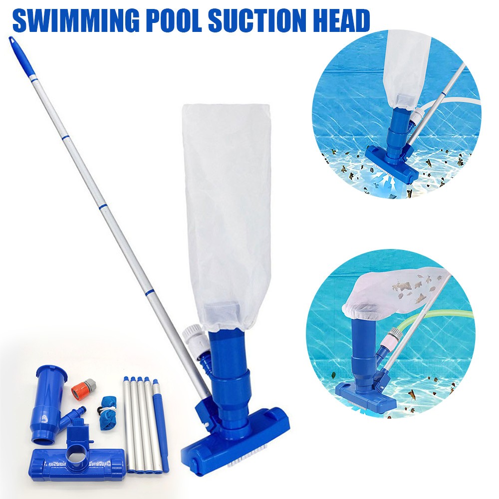 Swimming Pool Spa Suction Vacuum Head Cleaner Cleaning Kit Pool Accessories Tool