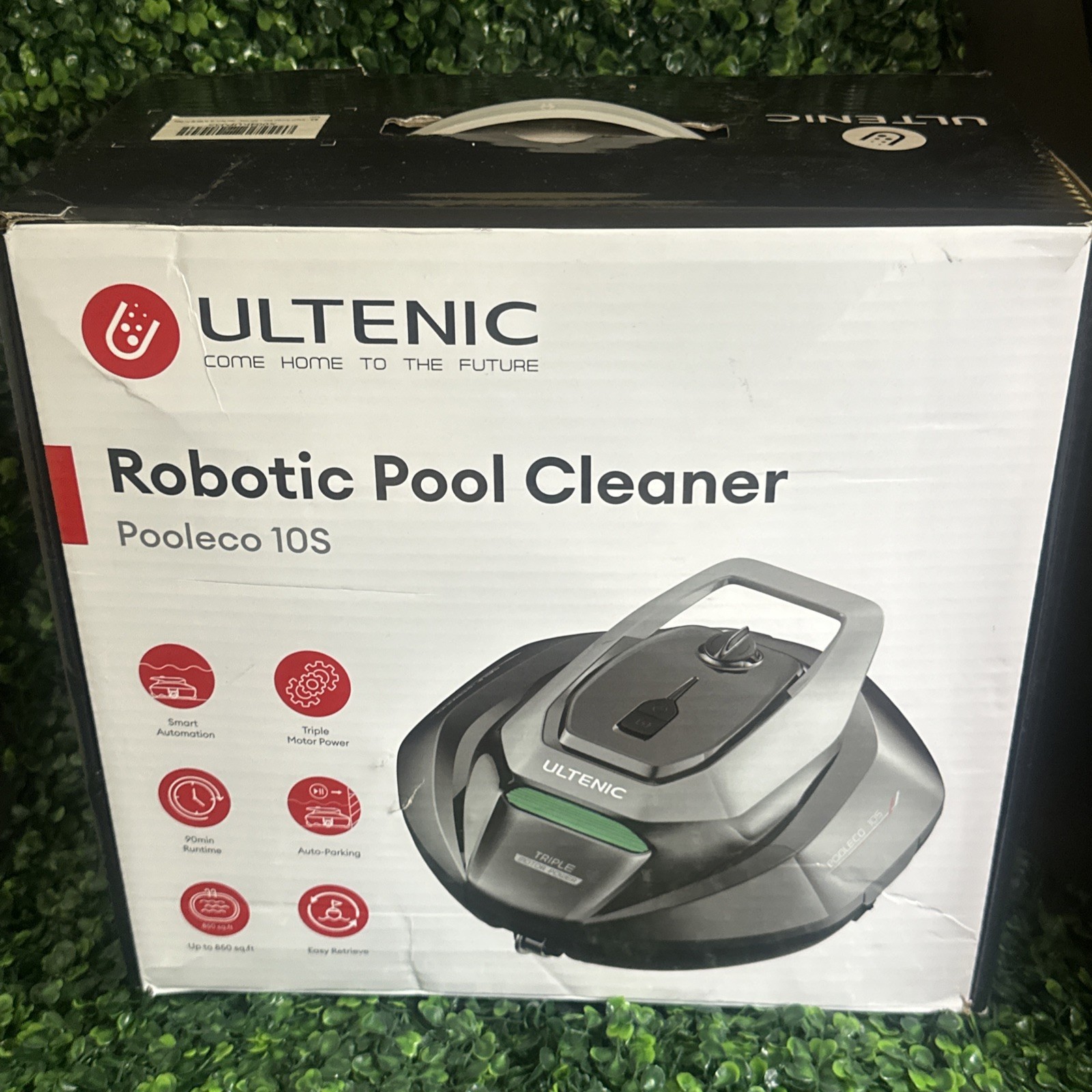 Ultenic Robotic Pool Cleaner Pooleco 10 Cordless 3-Motor Automatic Vacuum 850 ft