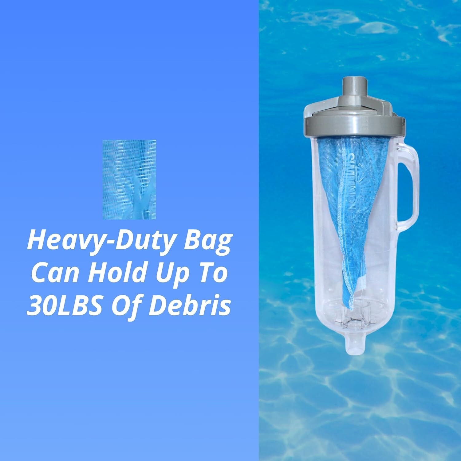 W530 Pool Leaf Canister Large Capacity Compatible w/ Hayward Leaf Catcher