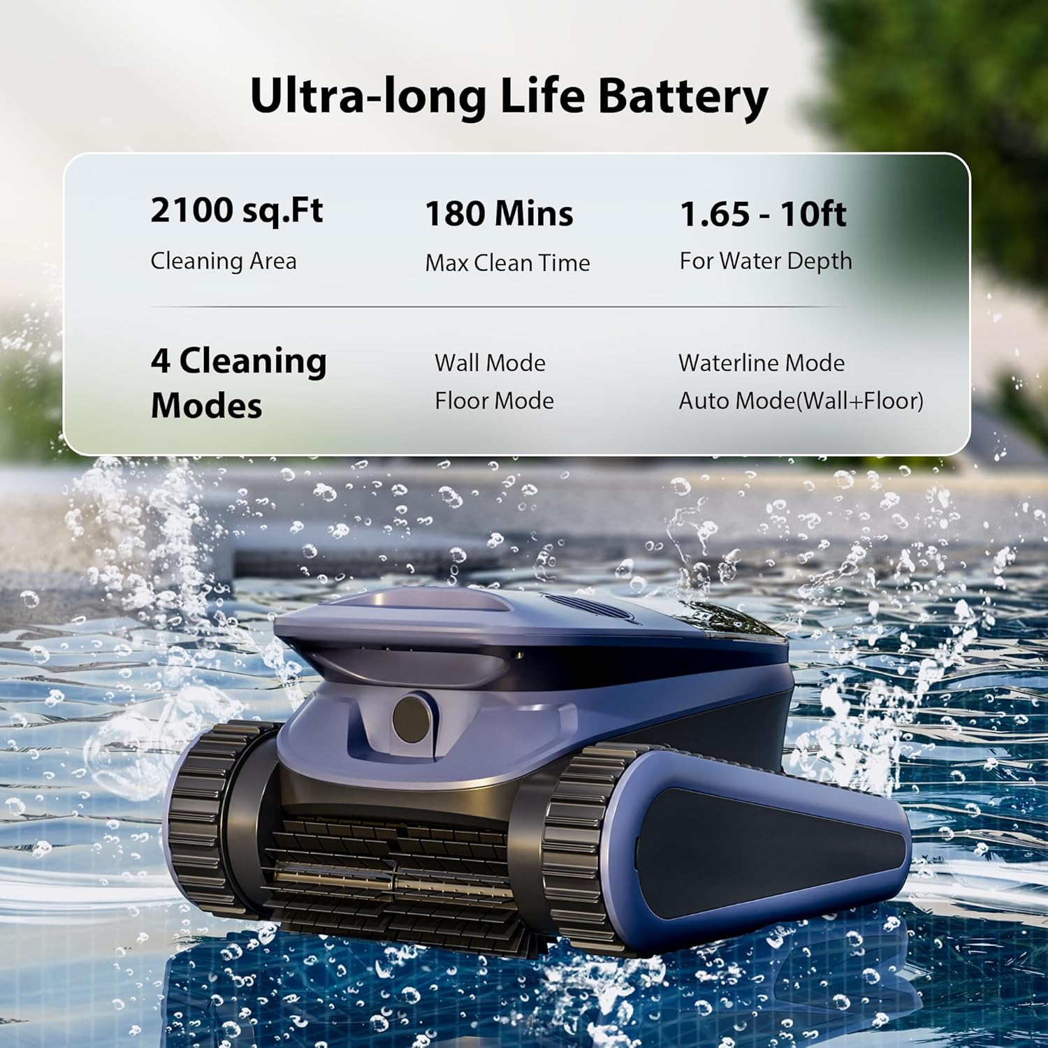 Sat40 Sonar Pool Vacuum – Powerful Cleaner for Inground & Above Ground Pools