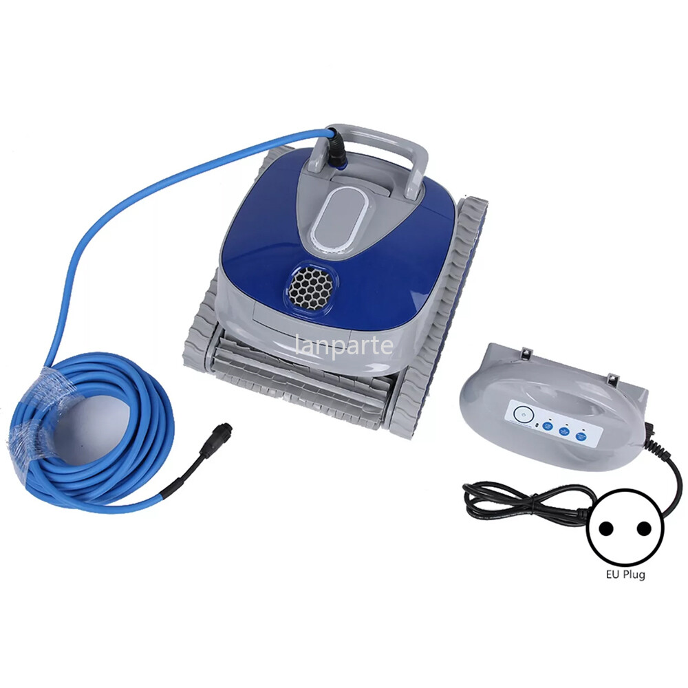 Automatic Swimming Pool Cleaner Robot Remote Underwater Cleaner Wall Climbing BT