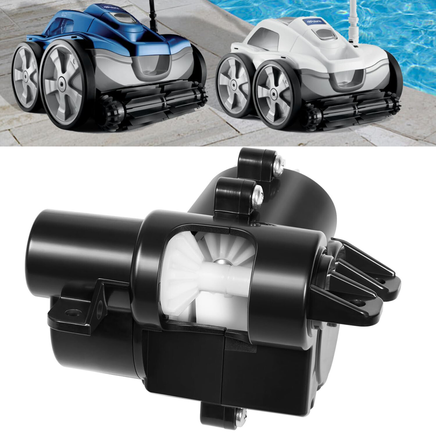 Replacement for Polaris R0837300 Quattro P40/Sport Pool Cleaner Gearbox Assembly