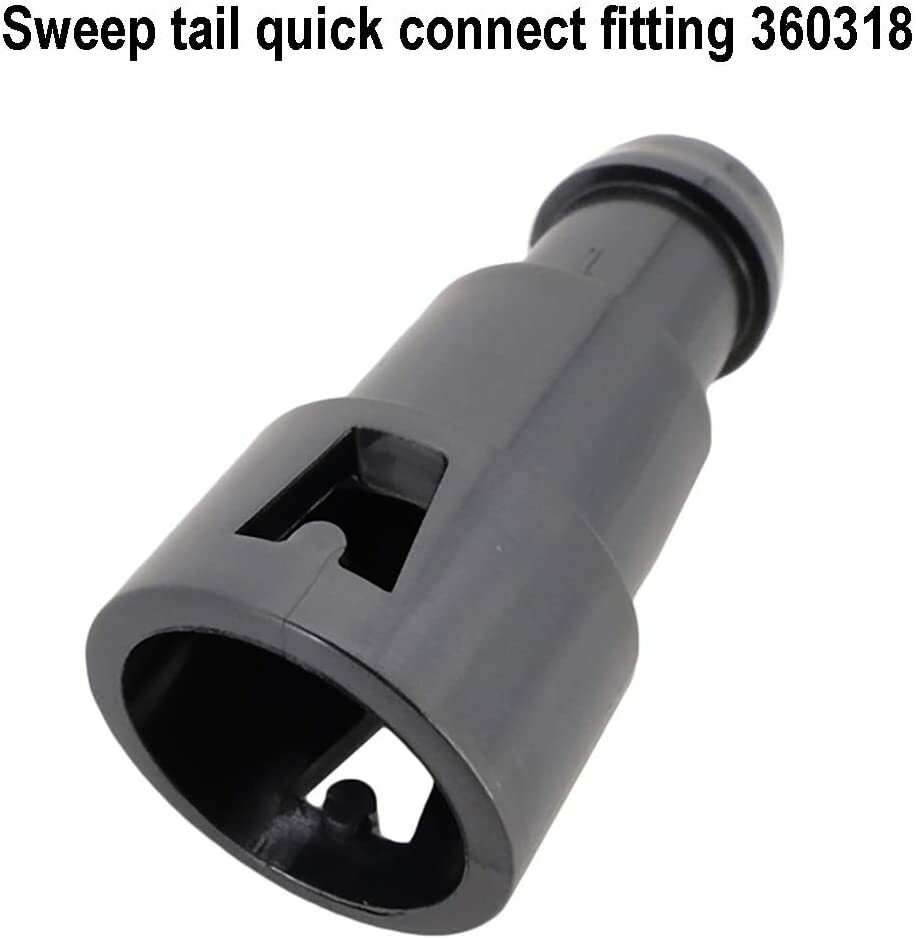 ATIE Pool Sweep Hose Kit 360244 For Pentair Racer 360228/360330 Pool Cleaner