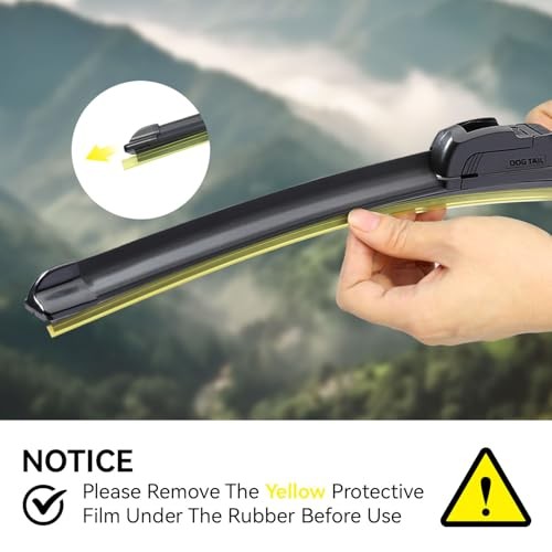 DOGTAIL 28&Prime;+ 15&Prime; Wiper Blades for Nissan Sentra 2020 2019 2018 2017 2016 2015