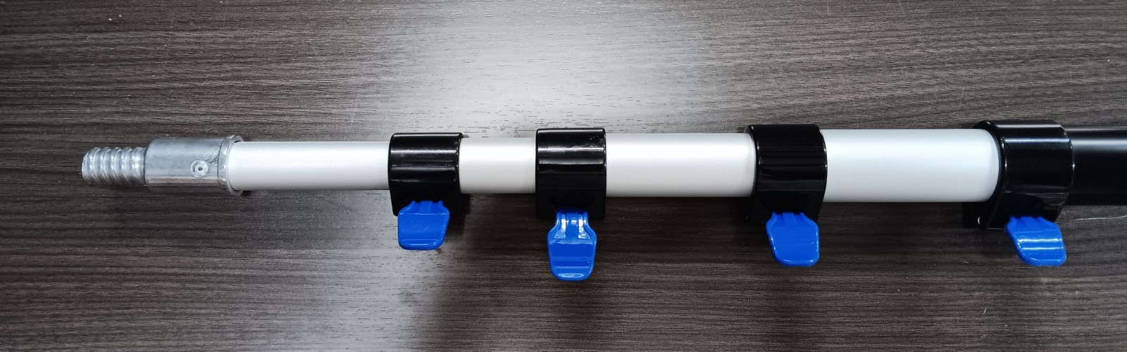 Juecity 16ft Teloscopic Heavy Duty Upgraded Aluminum Pool Cleaning Pole