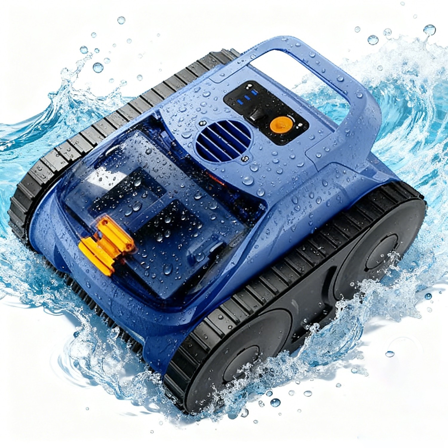 SAT 20Pro Robotic Pool Vacuum, Pool Cleaner Wall Climbing for Inground Pools