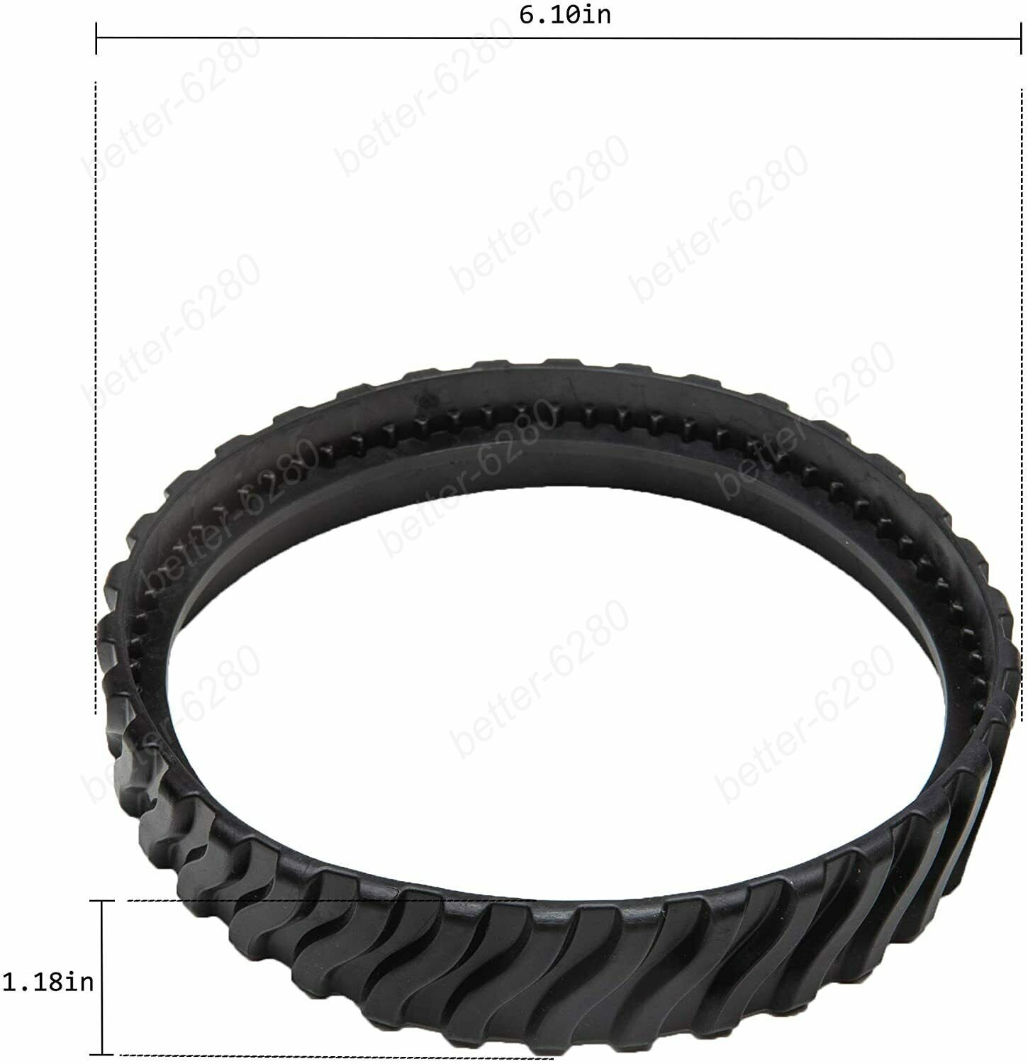 2 Pack MX8 MX6 Pool Cleaner Tire Track R0526100 For Zodiac MX8 Elite, MX6 Elite