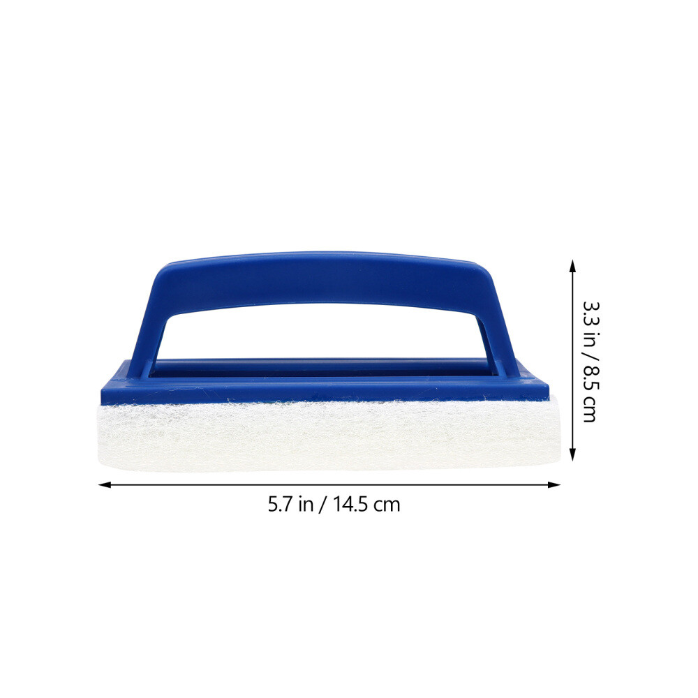 2pcs shower brush for cleaning Pool Scrub Brush Bathtub Cleaning Brush Floor
