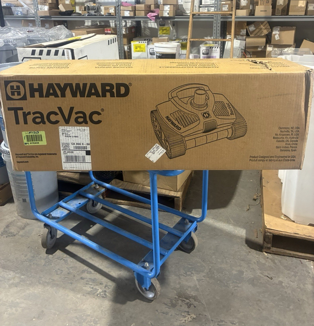 Hayward TracVac Robotic Pool Cleaner Brown Model TracVac by Hayward