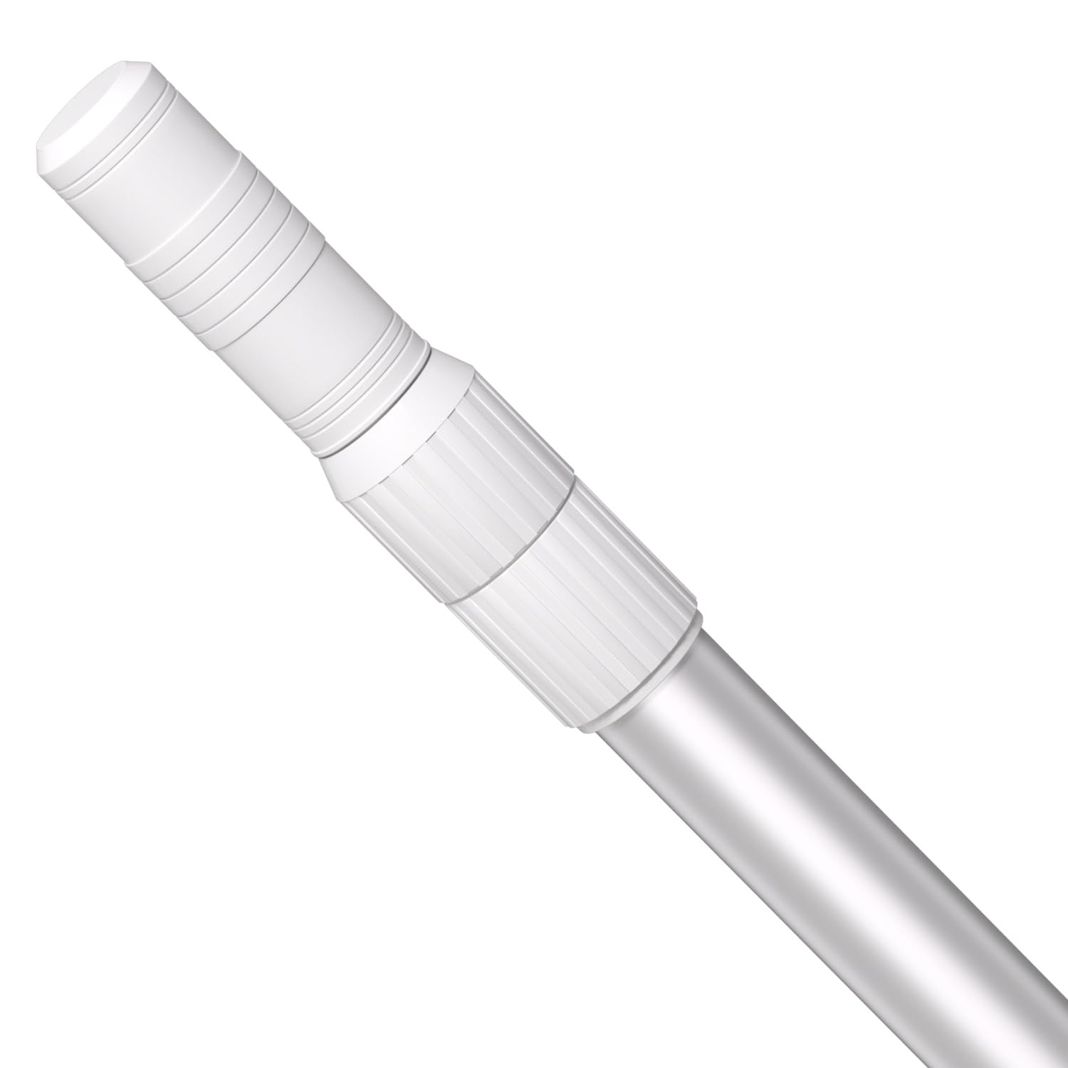 Telescopic 8FT Aluminum Pool Pole for Skimmer Nets, Vacuums, Brushes, Strong