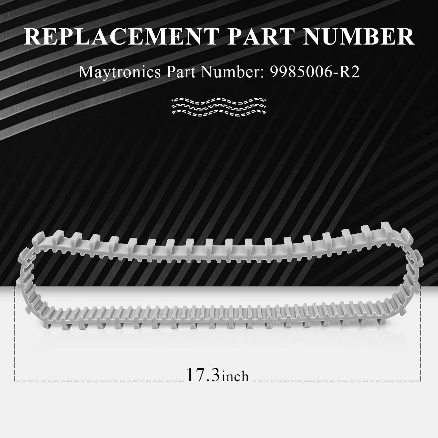Dolphin Pool Cleaner Track Replacement – Compatible with Most MAYTRONICS Dolp…