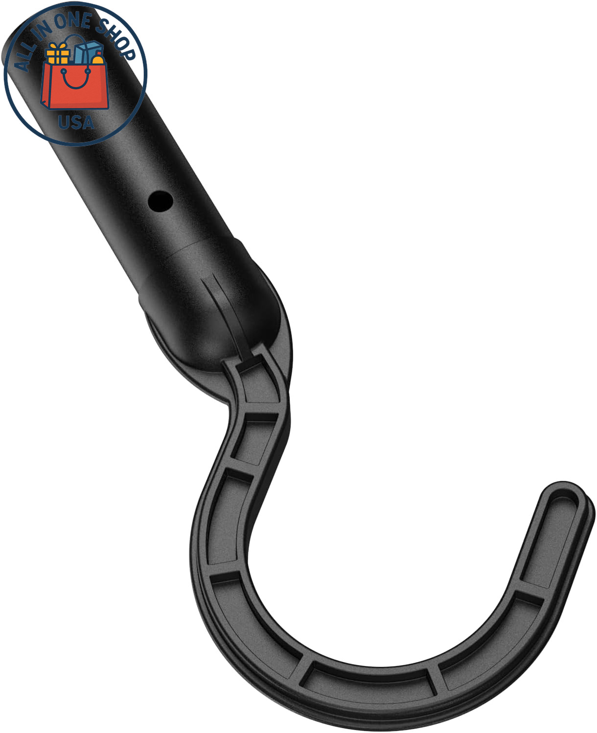 Universal Pool Cleaner Hook for Robotic Vacuums – Black (1 Pack)