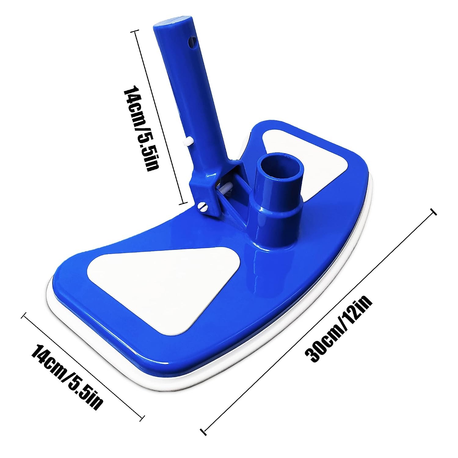 Weighted Butterfly Pool Vacuum Head with Nylon Brushes 11 Inch Pool Vacuum