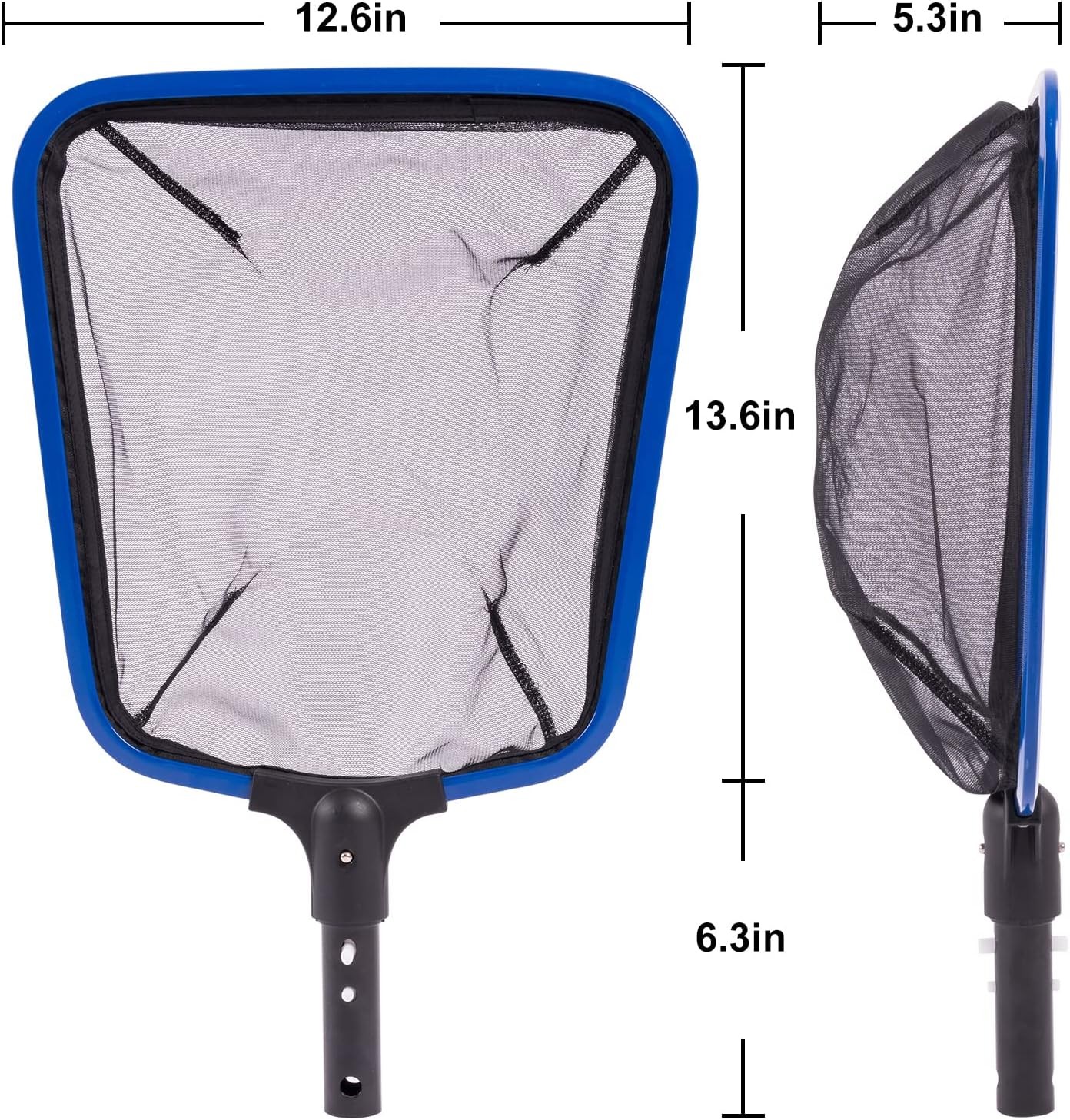 Ultra Fine Mesh Pool Skimmer Net with Aluminum Frame, Aluminum Pool Net for