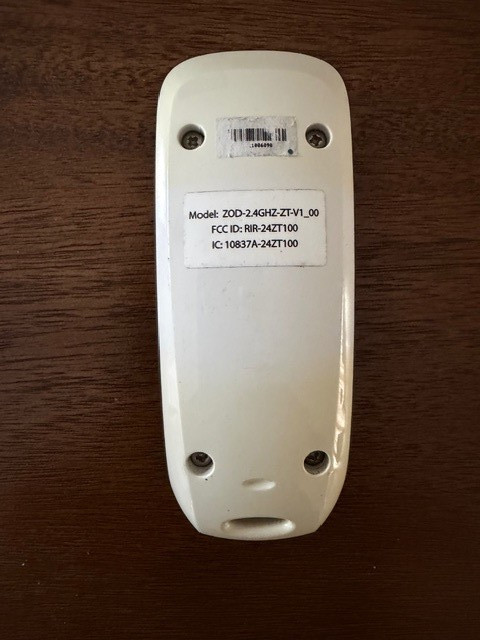 Polaris 9450/9550 Pool Cleaners Replacement Remote (ZOD-2.4GHZ-ZT-V1_00)