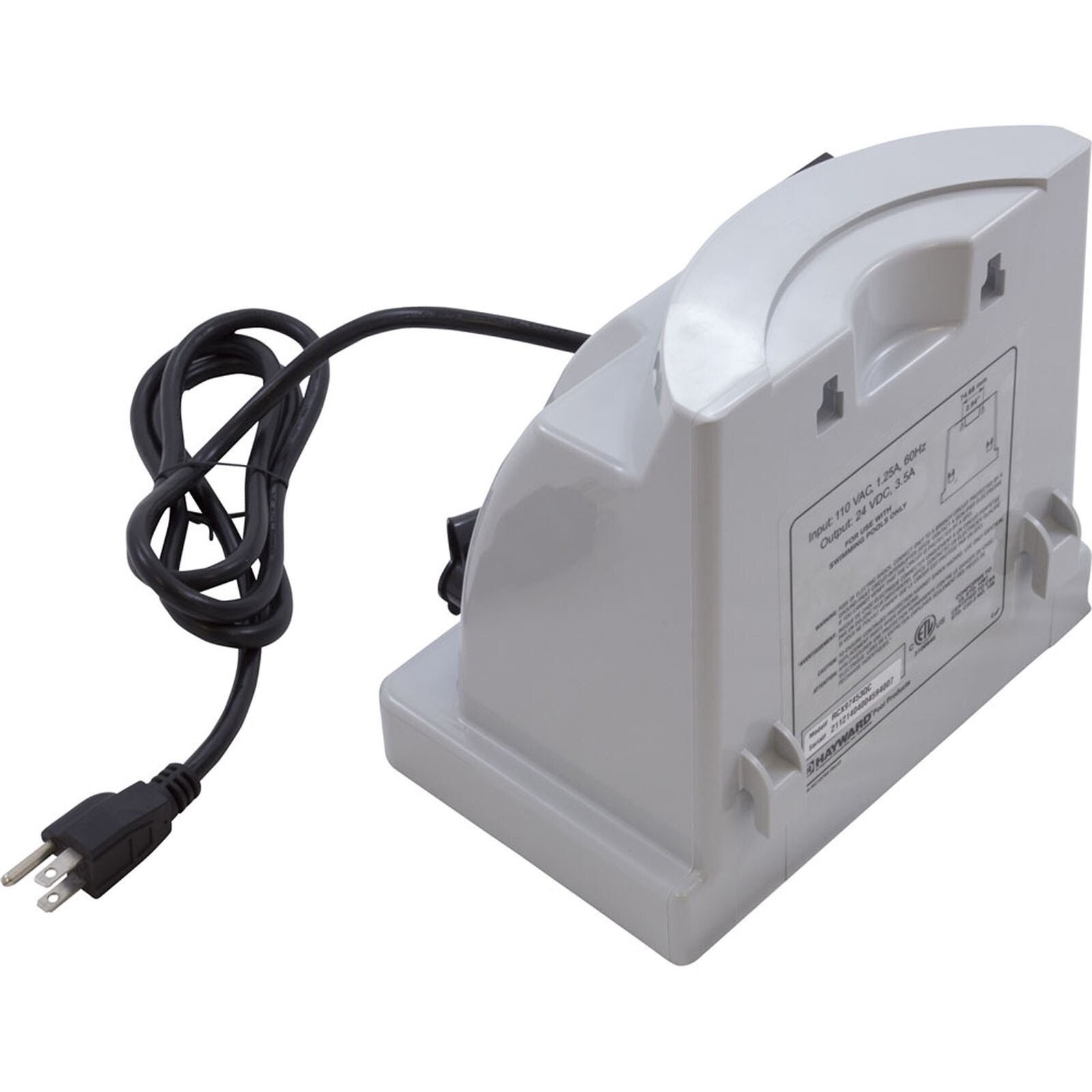 Power Supply, Hayward TigerShark Quick Clean, 115v, w/5ft Cord