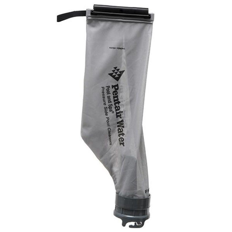 Pentair 360009 Debris Bag with Snaplock for Pool or Spa Cleaners – Gray