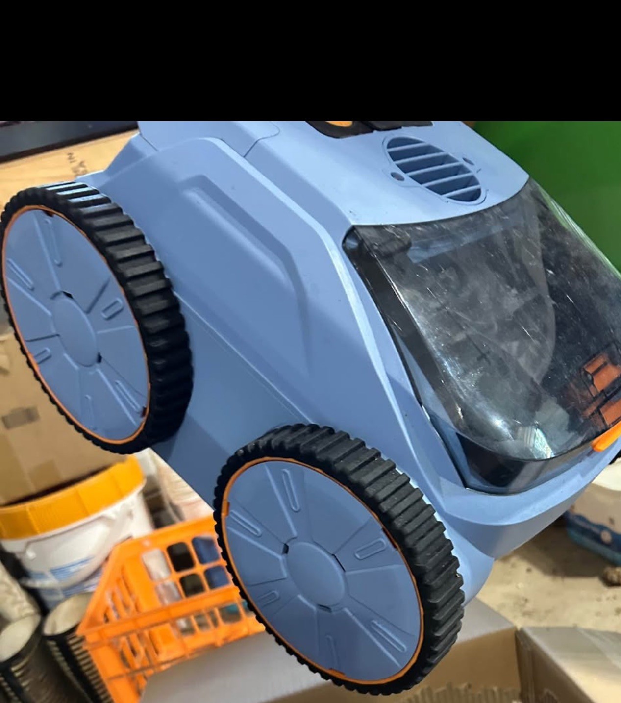 SEAUTO 2025NEW SEAUTO SAT20 POOL VACUUM UP TO 180 MINS RUN – SKY BLUE