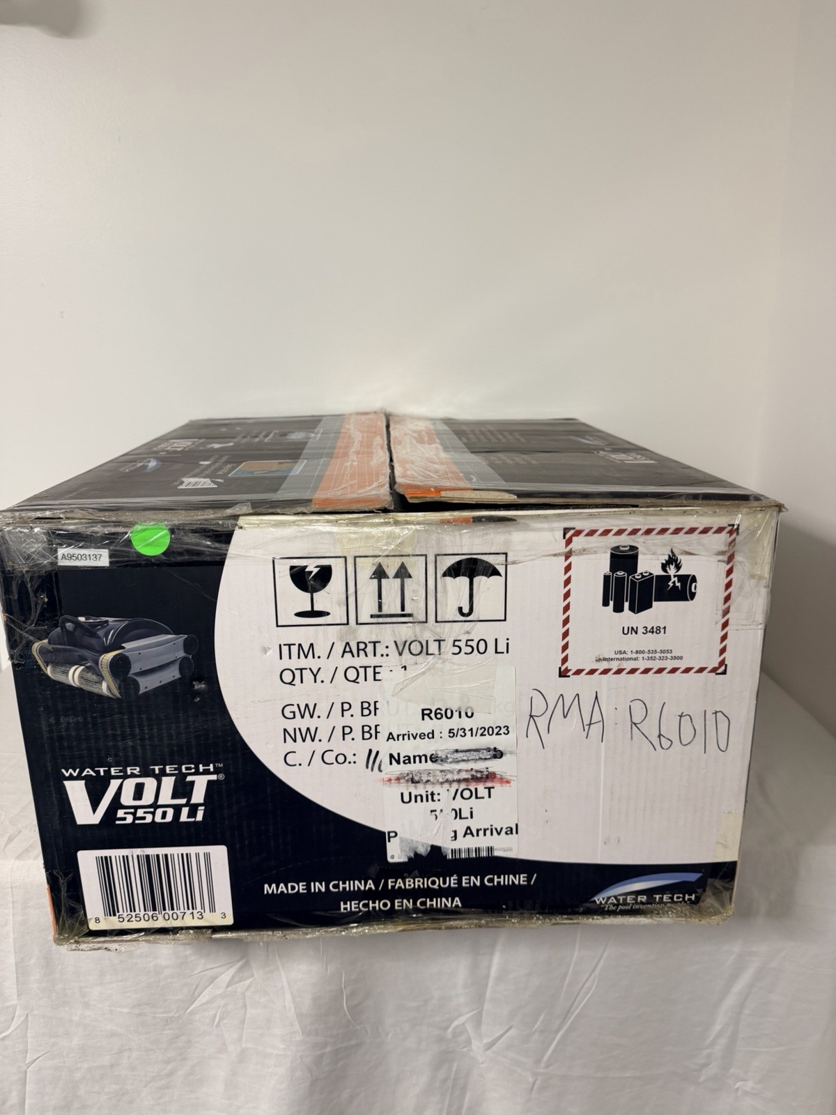 Water Tech Volt 550Li Cordless Robotic Pool Cleaner | Lithium | Tested & Working