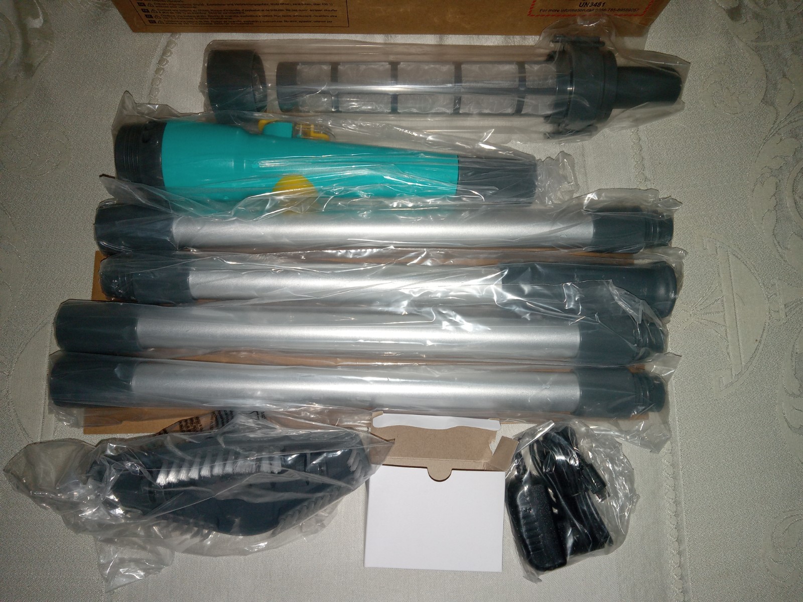 Cordless Handheld Pool Cleaner Rechargeable Pool Vacuum Adjustable Spa Hot Tub