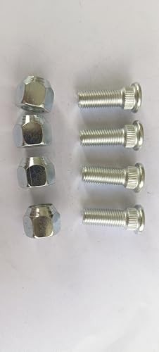 Front Rear Wheel Studs & Lug Nut Kit # 85-1004 Replacement for YAMAHA RAPTOR